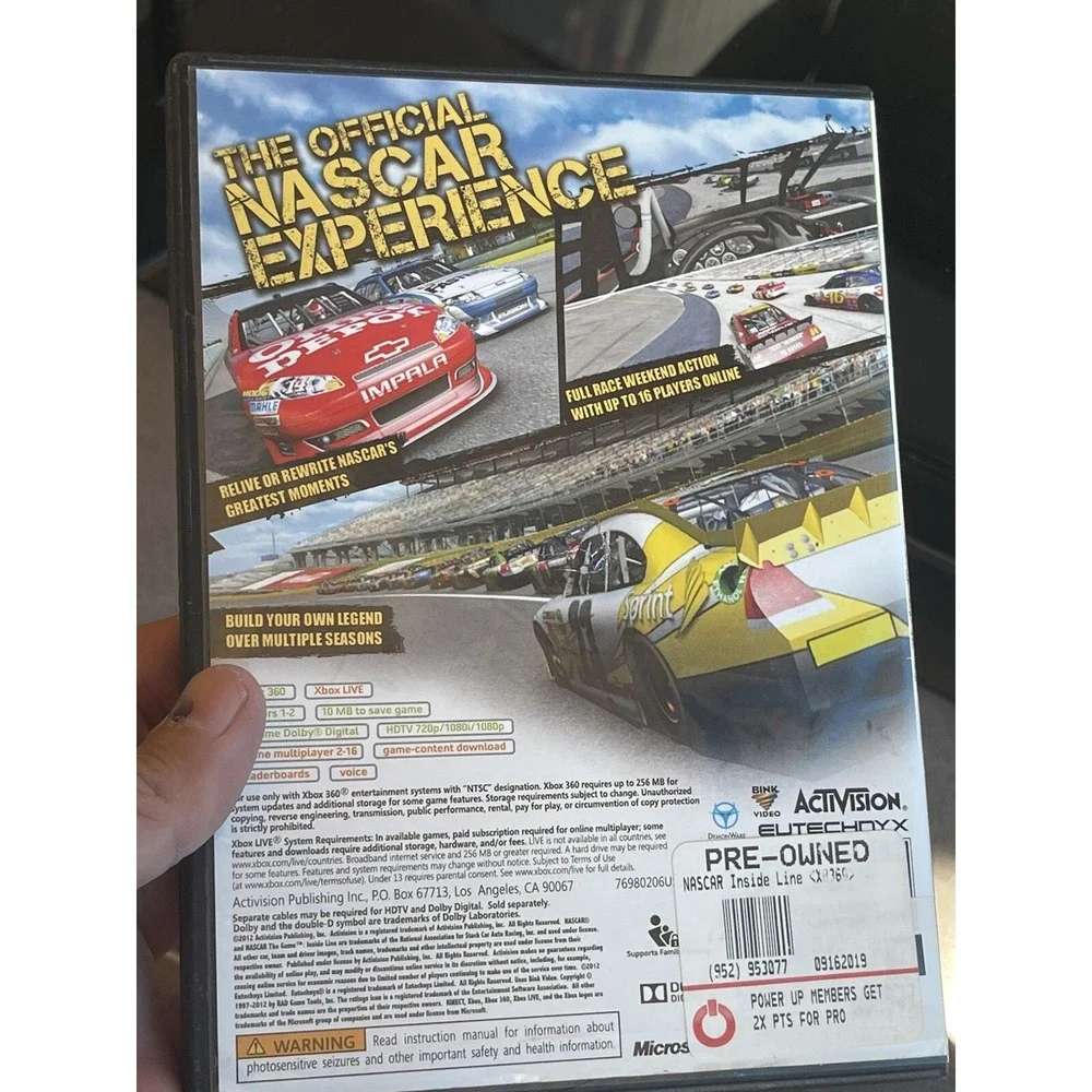 NASCAR‎ The Game: Inside Line - Xbox 360 -